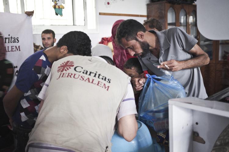 Cáritas Internacional exige permitir la acción humanitaria tras el alto el fuego en Gaza