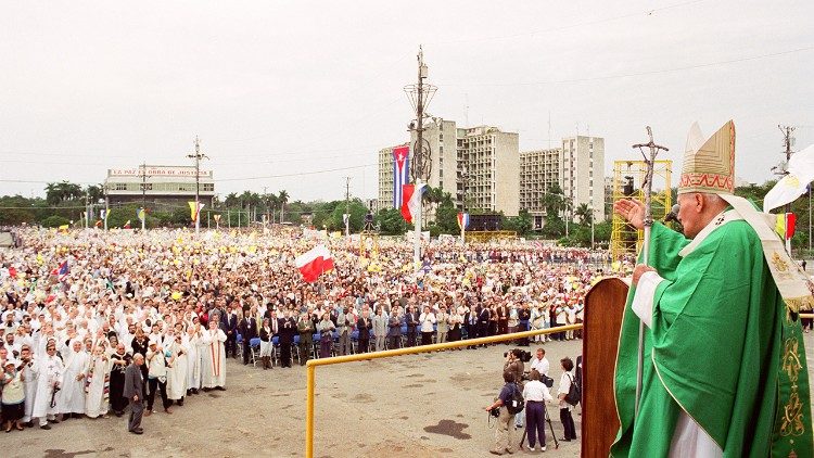 Carta del Papa a los cubanos, a 25 años de la visita de Juan Pablo II