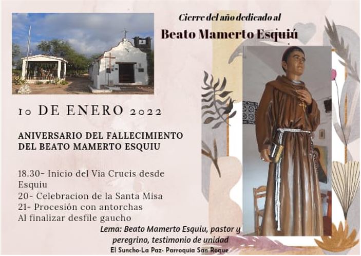 Catamarca concluye el Año Diocesano dedicado al beato Fray Mamerto Esquiú