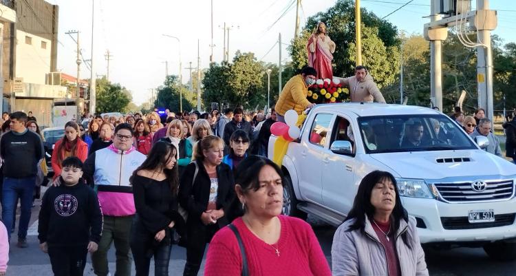 Catamarca: en un clima de fiesta, se cerró el mes dedicado al Sagrado Corazón de Jesús