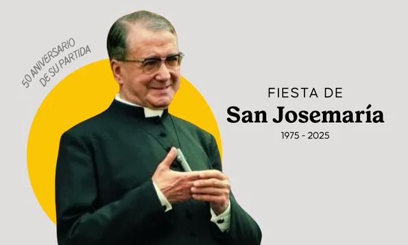 Conmemoran los 50 años del fallecimiento de san Josemaría Escrivá Conmemoran los 50 años del fallecimiento de san Josemaría Escrivá