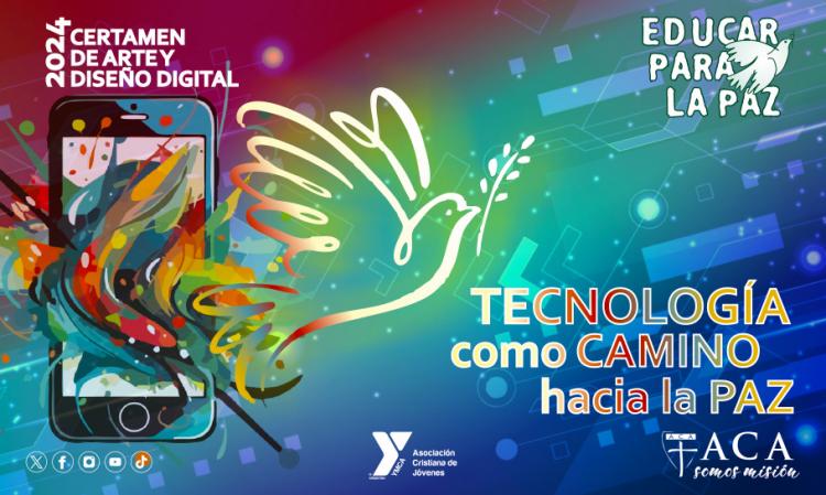 Certamen de Arte y Diseño Digital 2024 'Educar para la Paz'