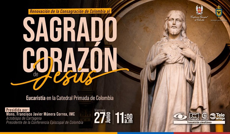 Colombia: La Iglesia renueva la consagración del país al Sagrado Corazón de Jesús Colombia: La Iglesia renueva la consagración del país al Sagrado Corazón de Jesús