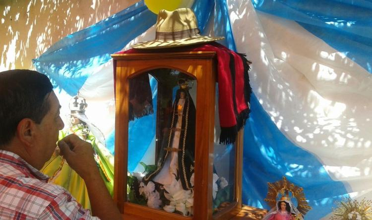 Con la novena, Añatuya comienza a vivir la fiesta de la Virgen de Huachana
