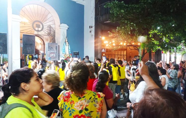 Concepción: bajada de la imagen de la Virgen y novena por las patronales