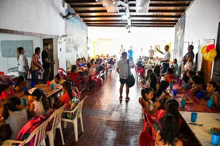 En Concordia, una parroquia impulsó una colonia de vacaciones en enero