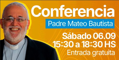 Conferencia y presentación del libro del padre Mateo Bautista en Buenos Aires Conferencia y presentación del libro del padre Mateo Bautista en Buenos Aires