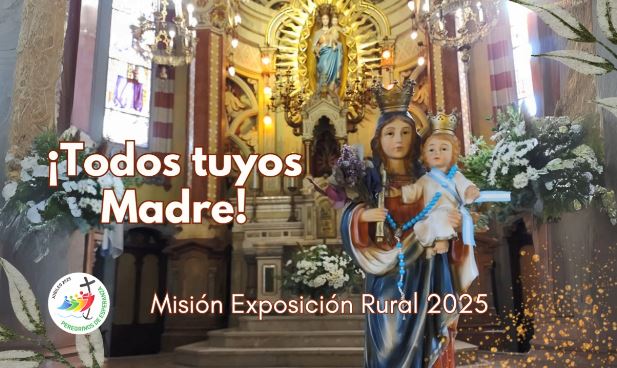 Convocan al rezo del Rosario en la Exposición Rural, bajo la mirada de María Auxiliadora Convocan al rezo del Rosario en la Exposición Rural, bajo la mirada de María Auxiliadora