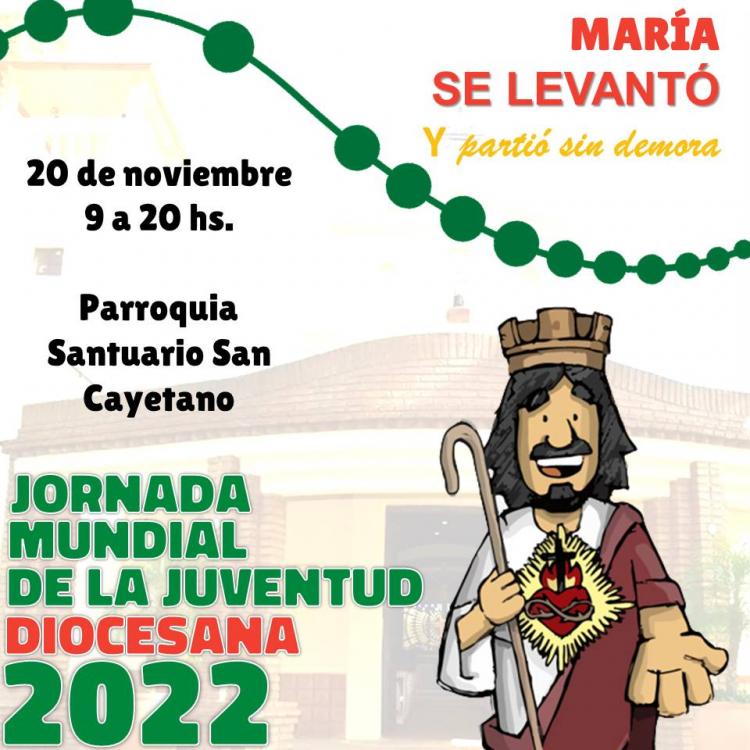 Corrientes celebrará la Jornada Mundial de la Juventud 2022