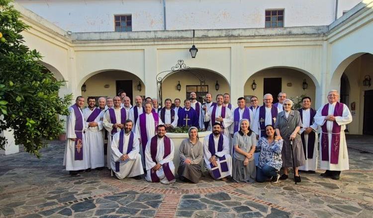 Cruz del Eje: el clero diocesano participó de los ejercicios espirituales