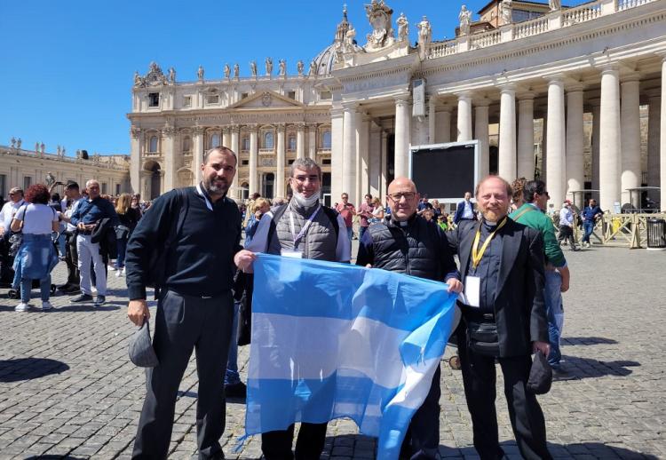 Cuatro argentinos participaron del encuentro mundial de Misioneros de la Misericordia