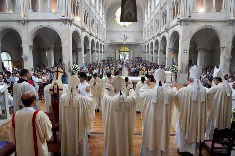 Cuatro jóvenes de Buenos Aires fueron ordenados sacerdotes
