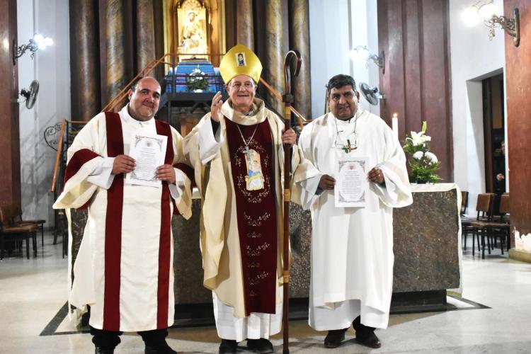 Diócesis de Lomas de Zamora: fueron ordenados dos diáconos permanentes