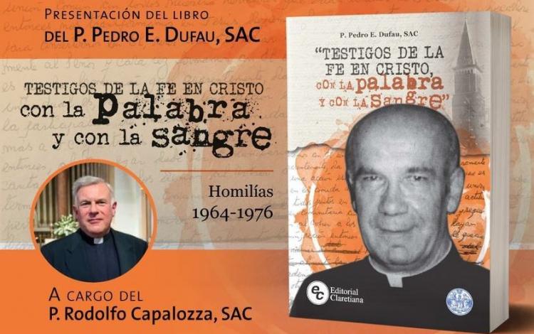 Editorial Claretiana presenta un libro sobre el padre Pedro Duffau