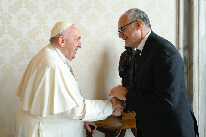 El alcalde de Roma presentó al Papa los preparativos para el Jubileo de 2025