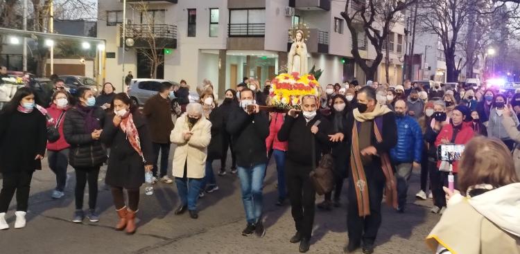 El arzobispo de La Plata participó de la festividad de la Virgen María Rosa Mística