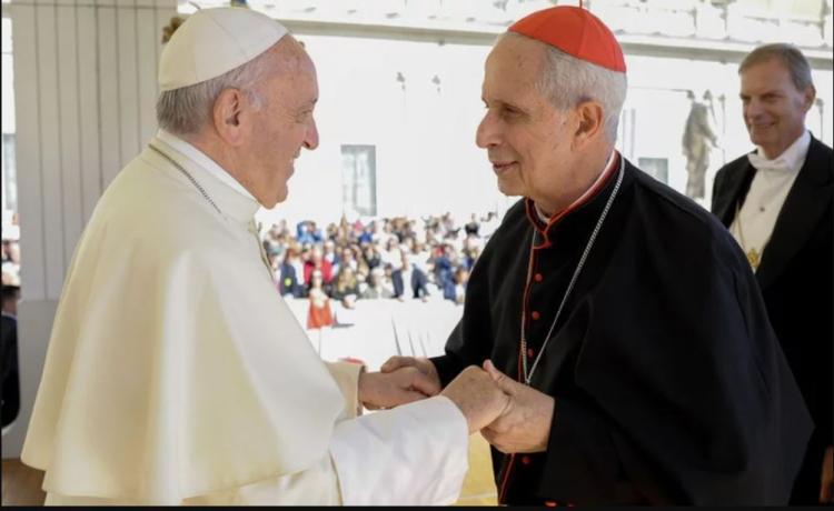 El cardenal Poli transmitió la bendición del Papa a la Iglesia porteña