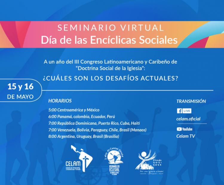 El Celam celebrará el 'Día de las encíclicas sociales'