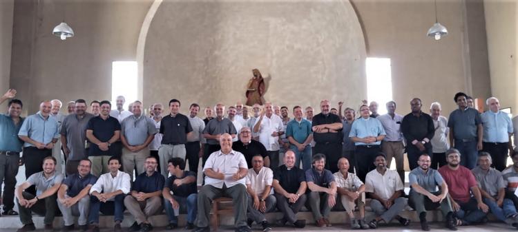 El clero de Lomas de Zamora se reunió en Canning para empezar el año
