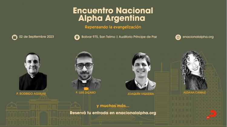 Alpha Argentina tendrá su encuentro nacional para 'repensar la evangelización'