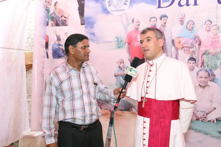 El nuncio bendice el primer seminario menor en una diócesis de Pakistán