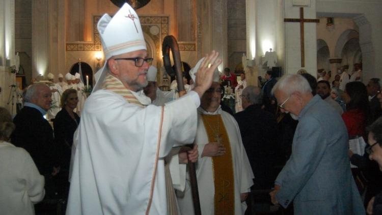 El obispo auxiliar de Quilmes, vicario general de la diócesis