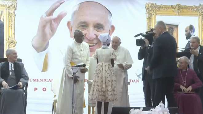 El Papa a los refugiados: "Ustedes son la semilla de un nuevo Sudán del Sur"