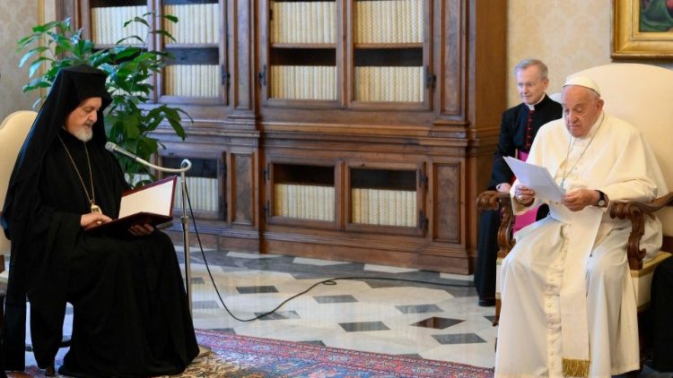 El Papa, al Patriarcado Ecuménico: 'Avanzar hacia una comunión en la legítima diversidad'