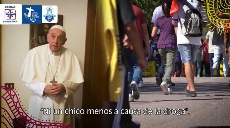 El Papa anima la peregrinación mariana de los Hogares de Cristo