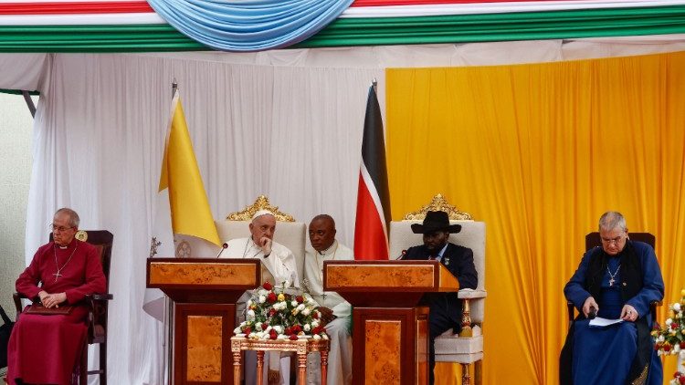 El Papa en Sudán del Sur: "¡Basta ya de violencia y destrucción!"