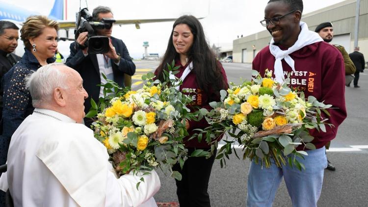 El Papa Francisco inició su viaje a Luxemburgo y Bélgica