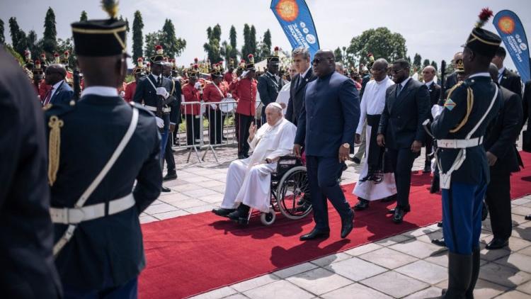 El Papa se despidió de la República Democrática del Congo