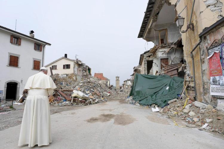 El Papa se reunirá con víctimas del terremoto en L'Aquila