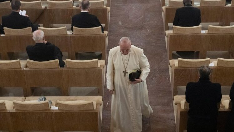 El Papa y la Curia Romana concluyen sus Ejercicios Espirituales de Cuaresma