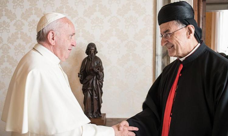 El patriarca maronita considera "una bendición", la visita del Papa al Líbano