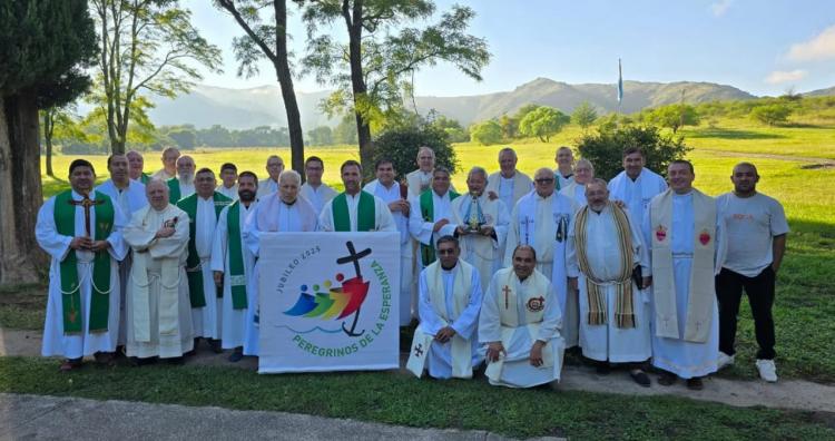 El presbiterio de Añatuya vivió una experiencia de convivencia y formación permanente