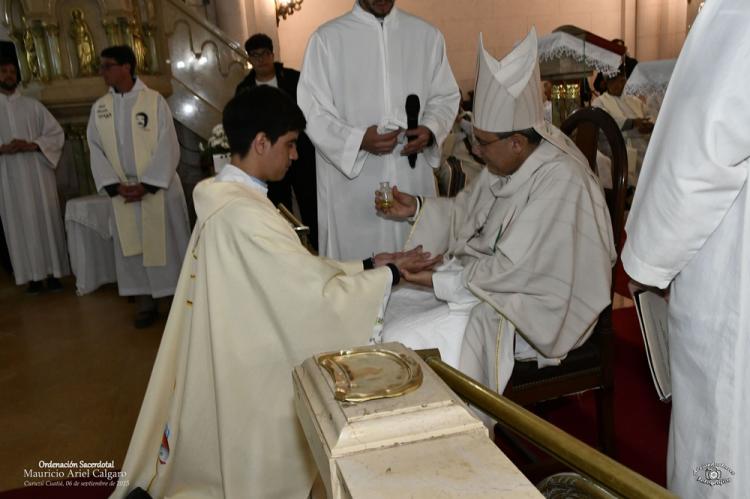 El salesiano Mauricio Calgaro fue ordenado sacerdote en Curuzú Cuatiá El salesiano Mauricio Calgaro fue ordenado sacerdote en Curuzú Cuatiá