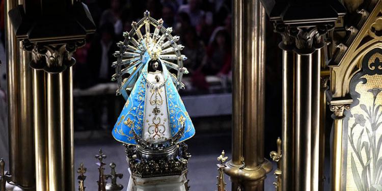 El santuario Nuestra Señora de Luján se prepara para celebrar el día de la Virgen