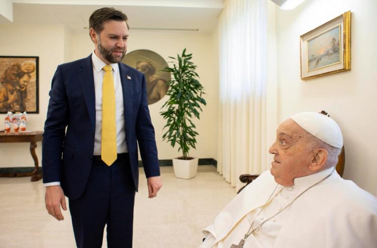 El vicepresidente de los Estados Unidos visitó al Papa Francisco El vicepresidente de los Estados Unidos visitó al Papa Francisco