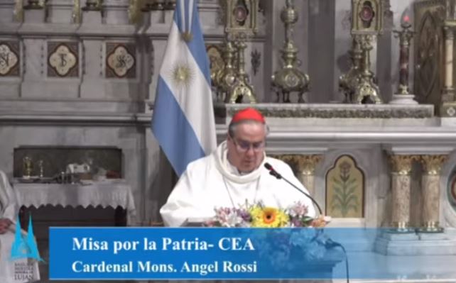 En Luján, los obispos argentinos celebraron una misa por la Patria