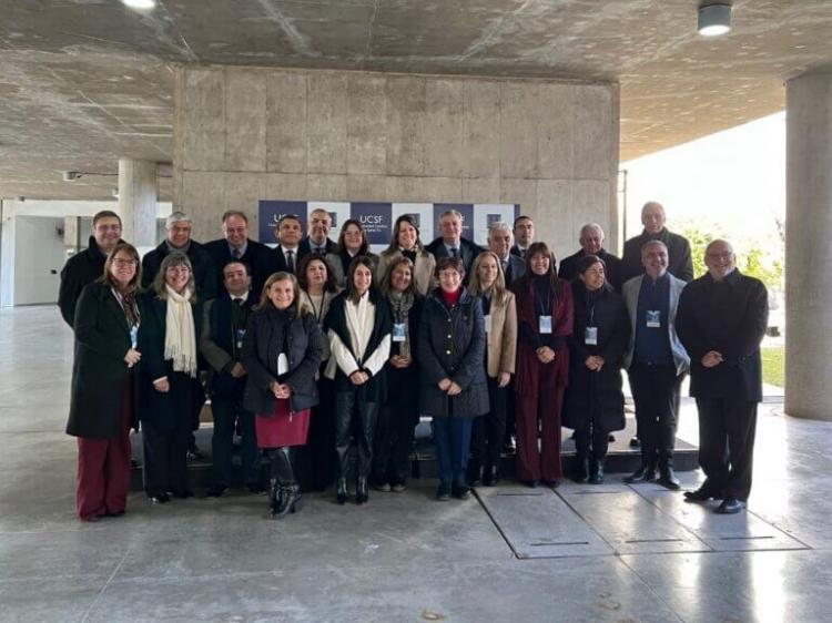 Encuentro de rectores y decanos de la Red UC-OC en la Universidad Católica de Santa Fe