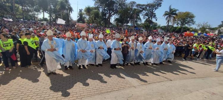 Encuentro fraterno de los obispos del NEA tras la Peregrinación a Itatí