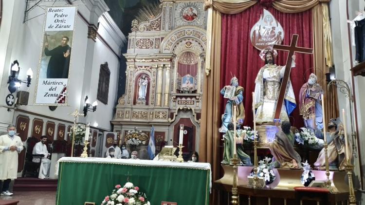 Entronizaron la imagen de San Salvador en la catedral de Jujuy