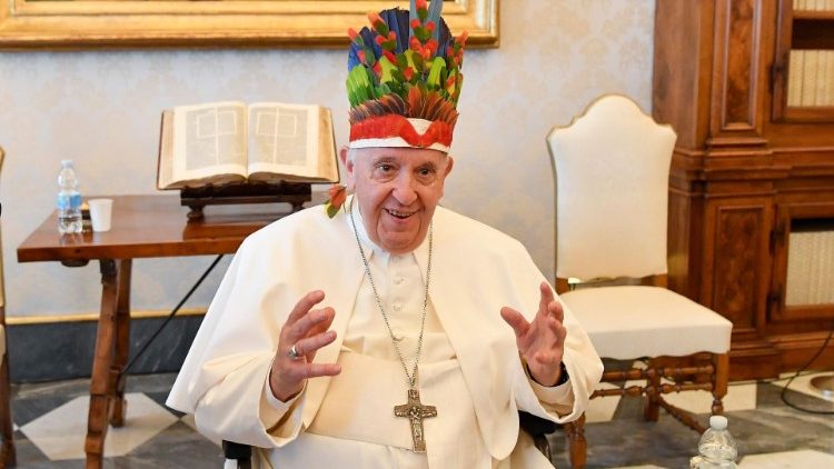 "Están con los más pobres, donde yo quisiera estar", dijo el Papa a obispos amazónicos