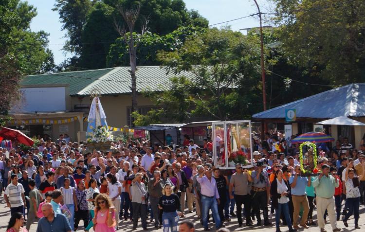Festejos en Itatí en honor de la Virgen patrona de Corrientes