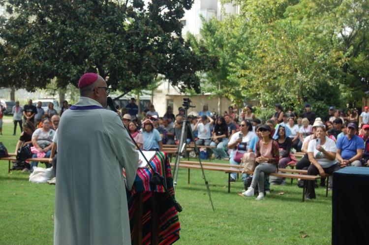 Quilmes: alrededor de mil fieles en la 12va. peregrinación brocheriana a pie