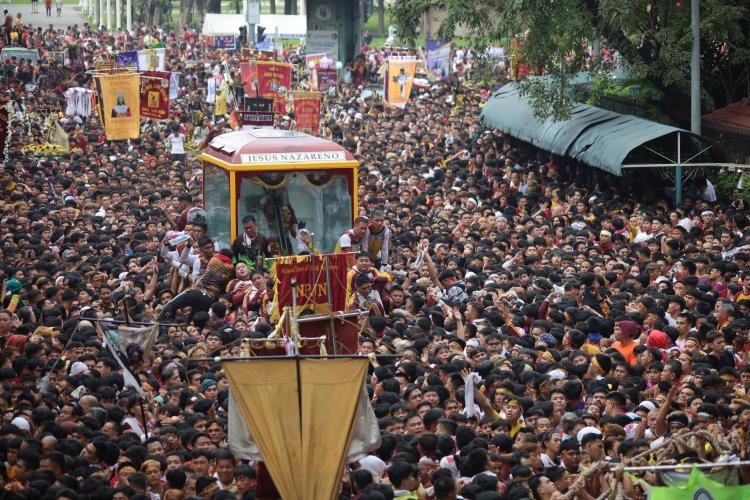 Filipinas: la celebración del Nazareno Negro, por primera vez 'fiesta nacional'