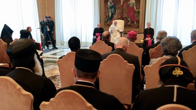 Francisco les pide a los ortodoxos proseguir por el camino de la unidad