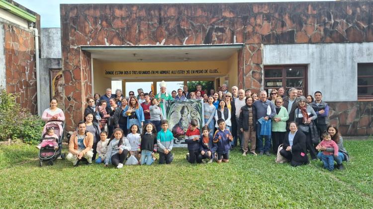 Goya celebró el día de san Liborio en Estación Solari