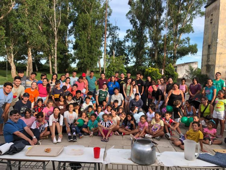 Goya: jóvenes misioneros llevaron esperanza a diversas zonas de la ciudad